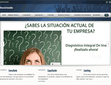 Tablet Screenshot of orozcoyasociados.com.mx
